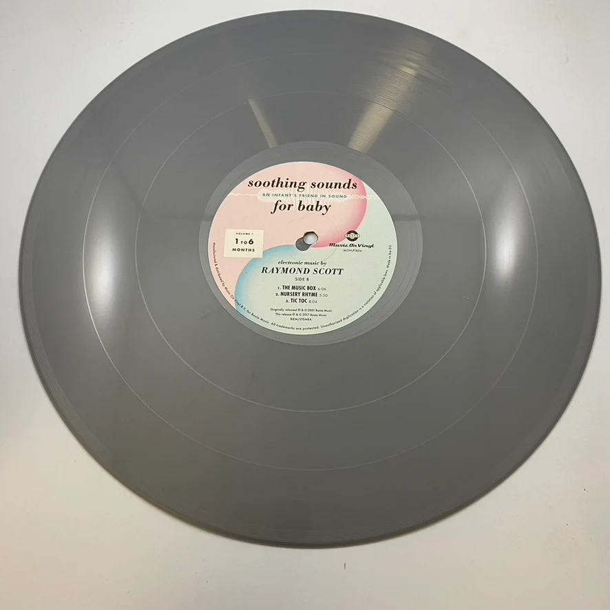 Raymond Scott – Soothing Sounds For Baby LP USED Vinyl NM/NM Color Vinyl - Image 5