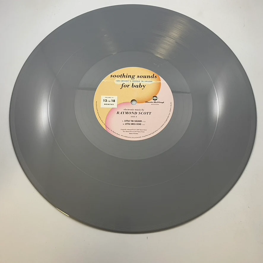 Raymond Scott – Soothing Sounds For Baby LP USED Vinyl NM/NM Color Vinyl - Image 8