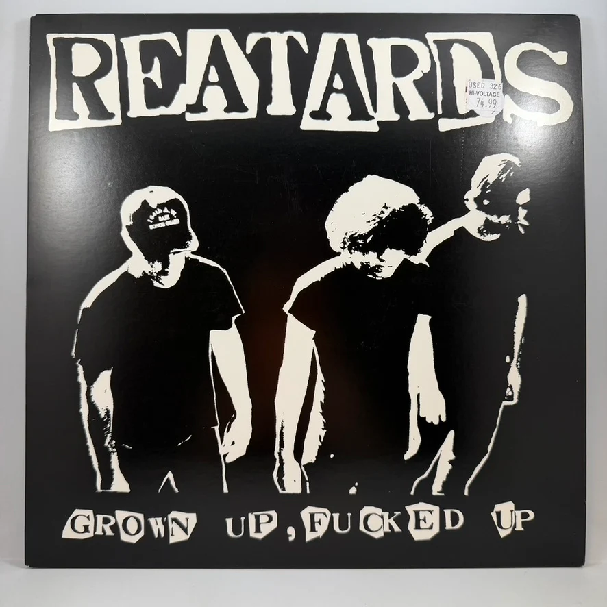 Reatards – Grown Up, Fucked Up LP USED Vinyl NM/VG++ Color Vinyl
