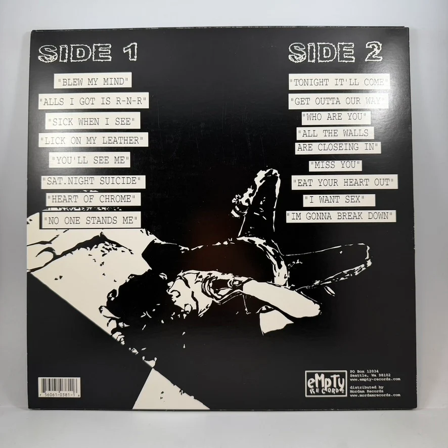 Reatards – Grown Up, Fucked Up LP USED Vinyl NM/VG++ Color Vinyl - Image 2