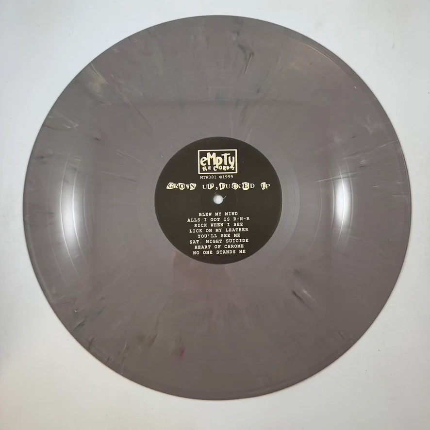Reatards – Grown Up, Fucked Up LP USED Vinyl NM/VG++ Color Vinyl - Image 3