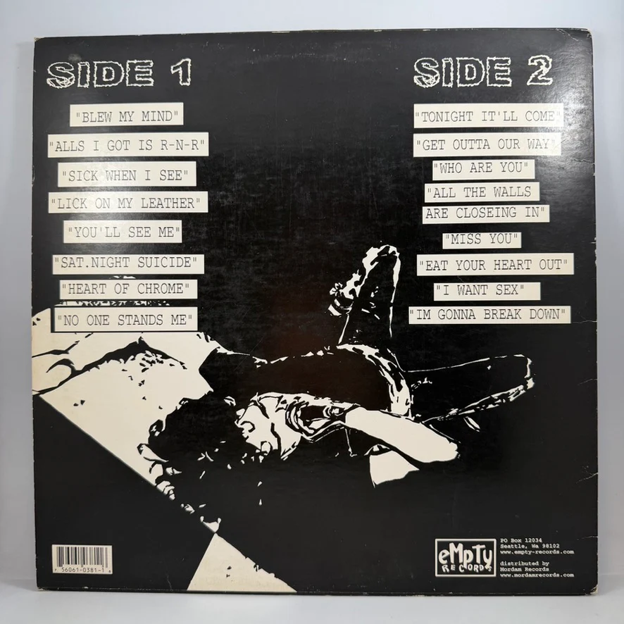 Reatards – Grown Up, Fucked Up LP USED Vinyl VG/VG - Image 2