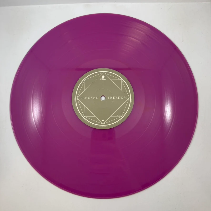 Refused – Freedom LP USED Vinyl NM/NM Color Vinyl - Image 3
