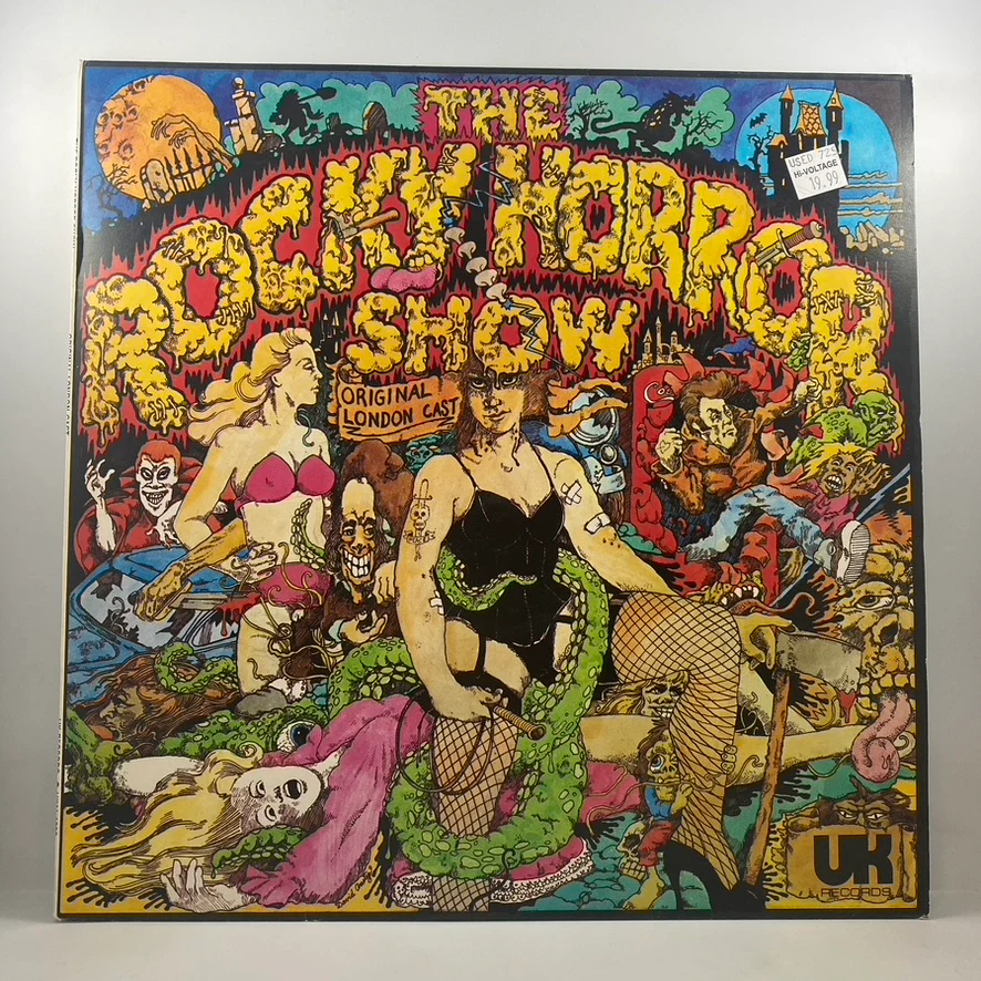 Richard O'Brien - Original London Cast – The Rocky Horror Show LP USED Vinyl VG+/VG+
