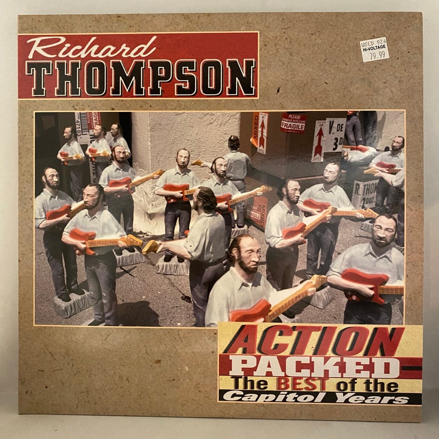 Richard Thompson – Action Packed: The Best Of The Capitol Years 2LP USED NM/NM 2001 Clear Vinyl Pressing