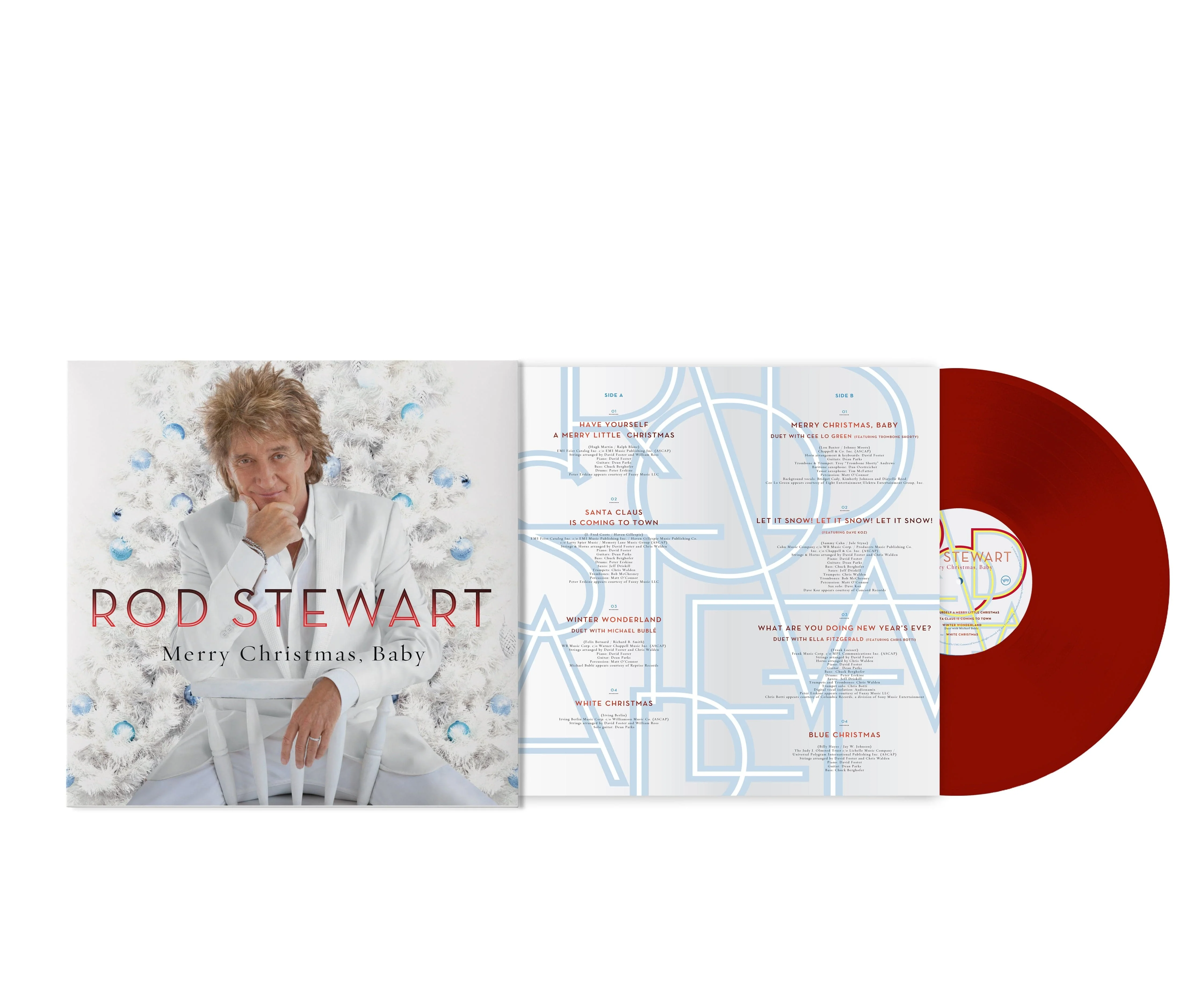 Rod Stewart - Merry Christmas Baby LP NEW