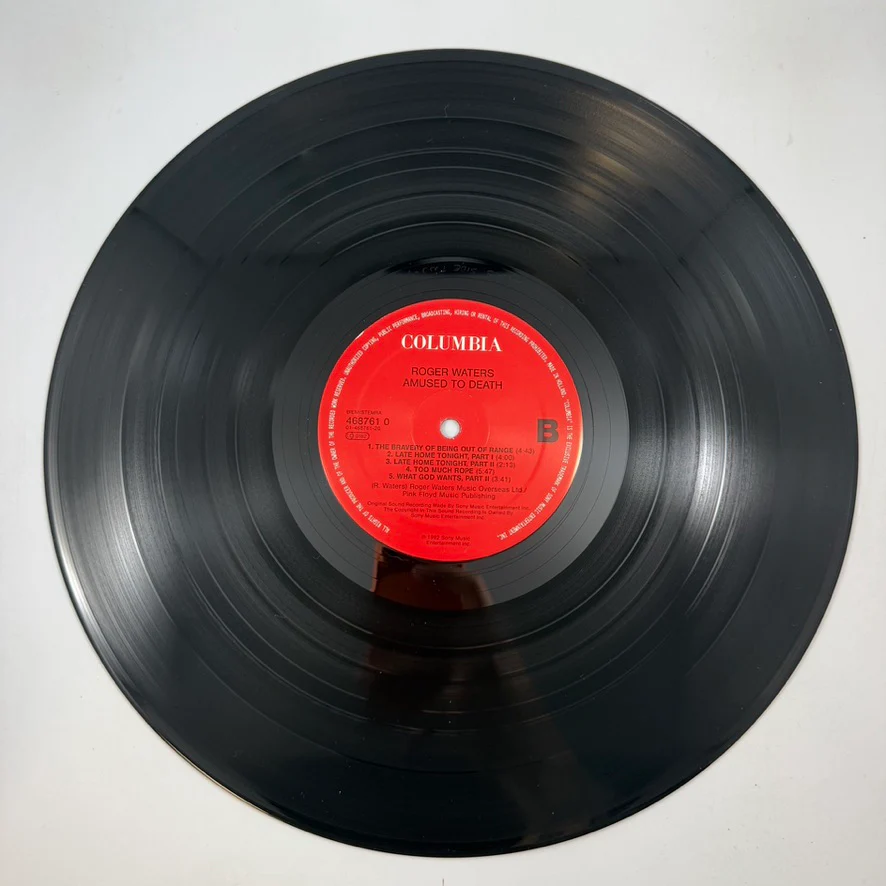 Roger Waters – Amused To Death LP USED Vinyl NM/NM Original Pressing - Image 5