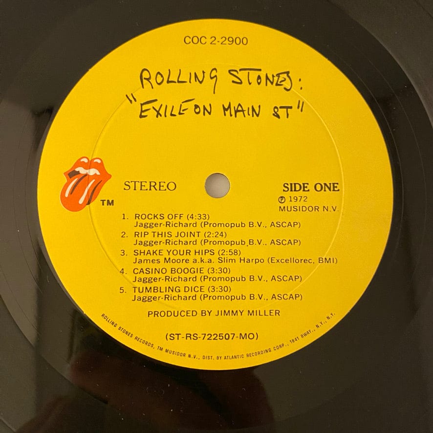 Rolling Stones – Exile On Main St 2LP USED VG+VG+ 1972 Pressing w/ Postcards - Image 3