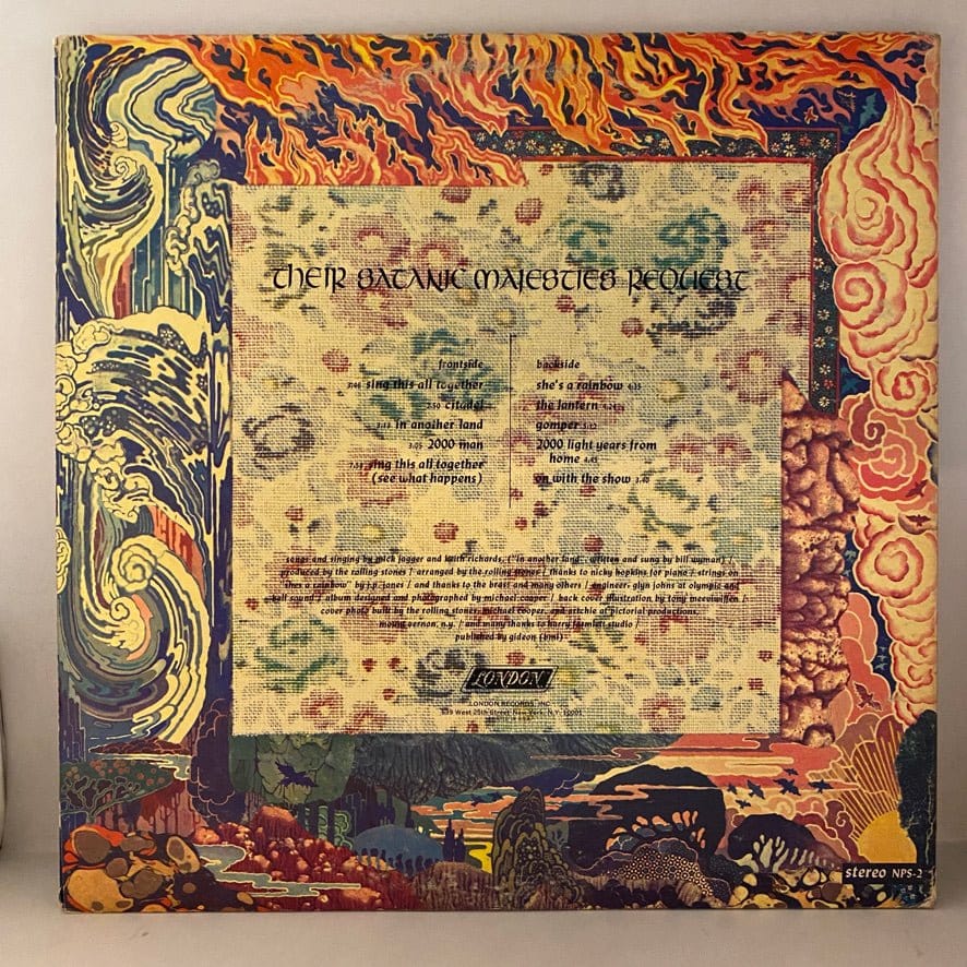 Rolling Stones – Their Satanic Majesties Request LP USED VG++/VG - Image 2