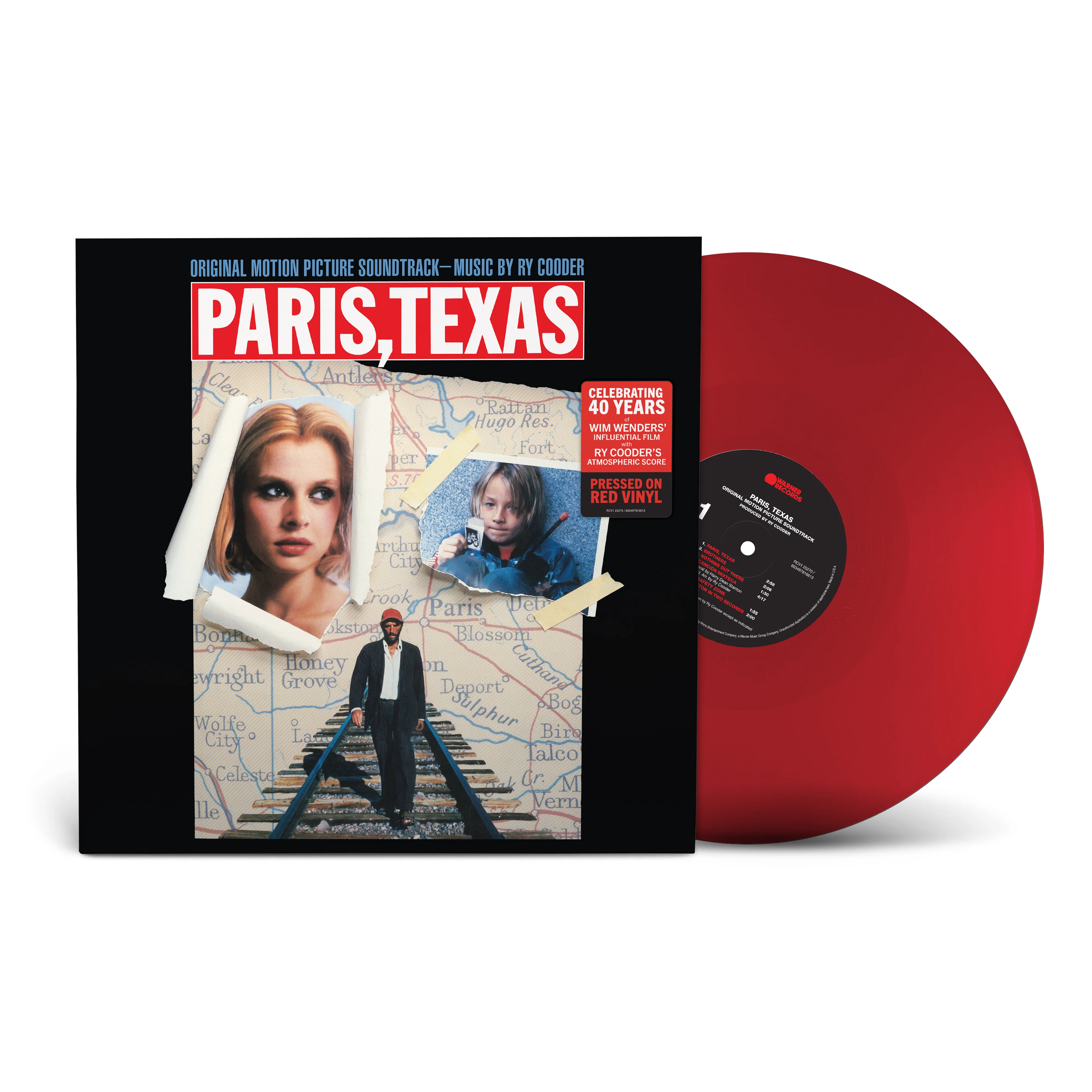 Ry Cooder - Paris Texas OST LP NEW