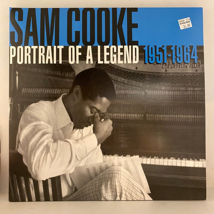 Sam Cooke – Portrait Of A Legend 1951-1964 2LP USED VG++/VG++ Blue Vinyl