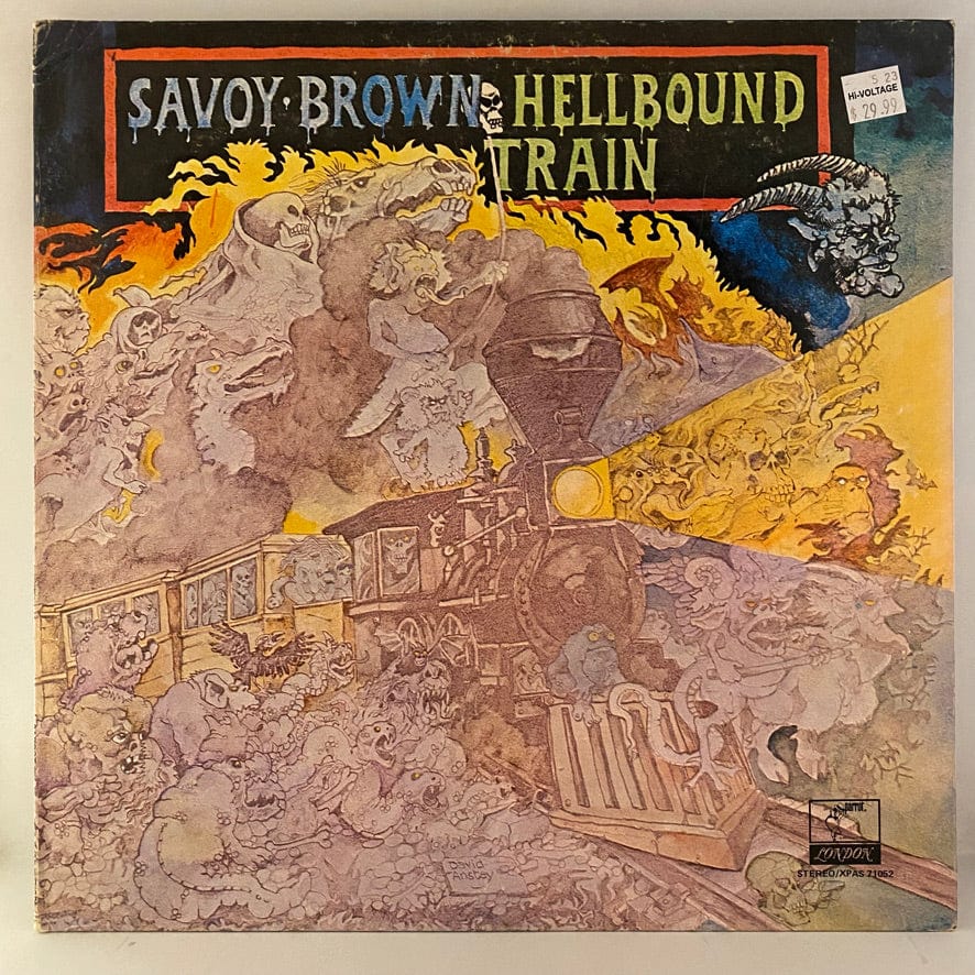 Savoy Brown – Hellbound Train LP USED VG++/VG+