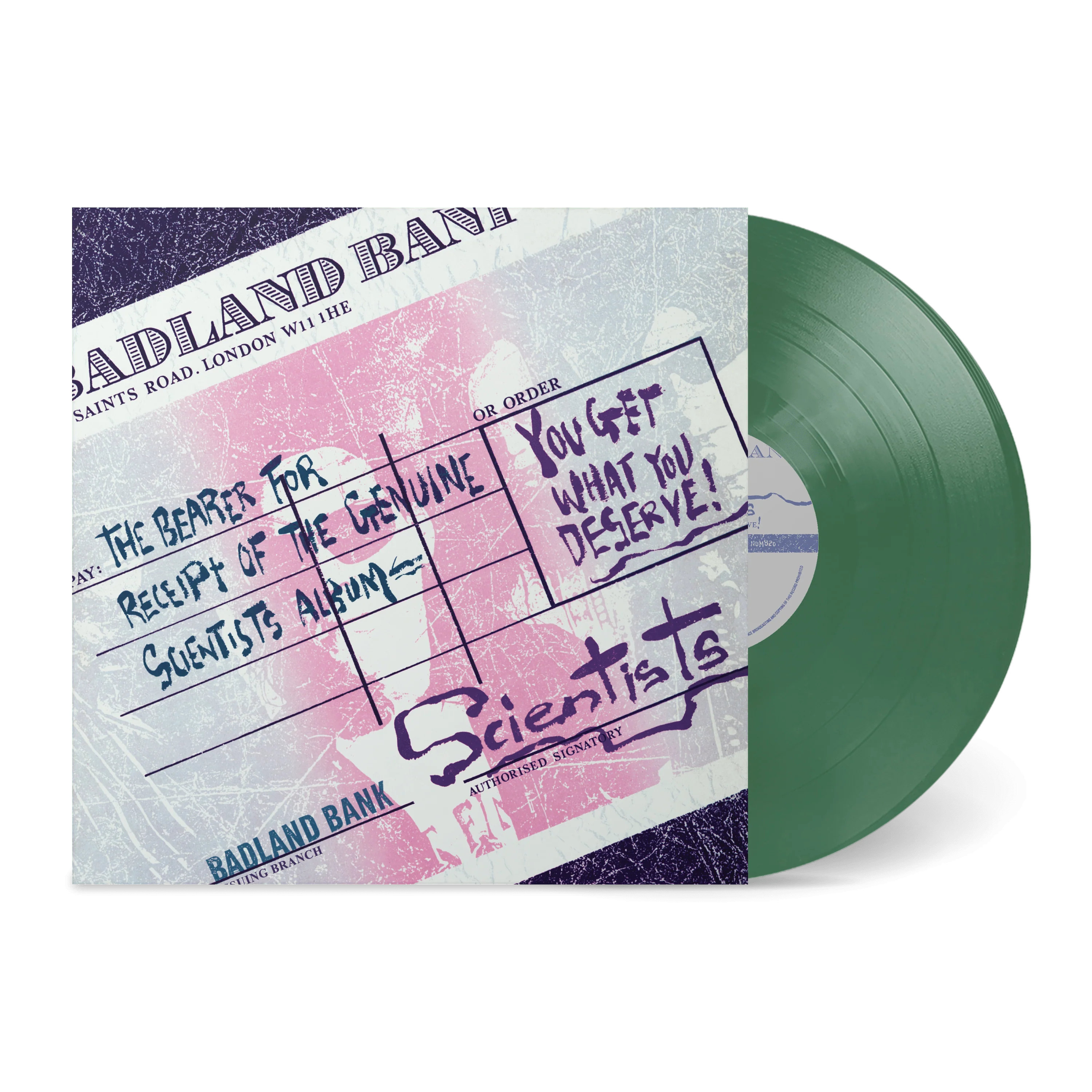 Scientists - You Get What You Deserve LP NEW GREEN VINYL