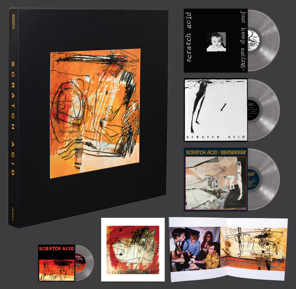 Scratch Acid - Scratch Acid Box Set 3LP NEW W/ 7" - Image 2