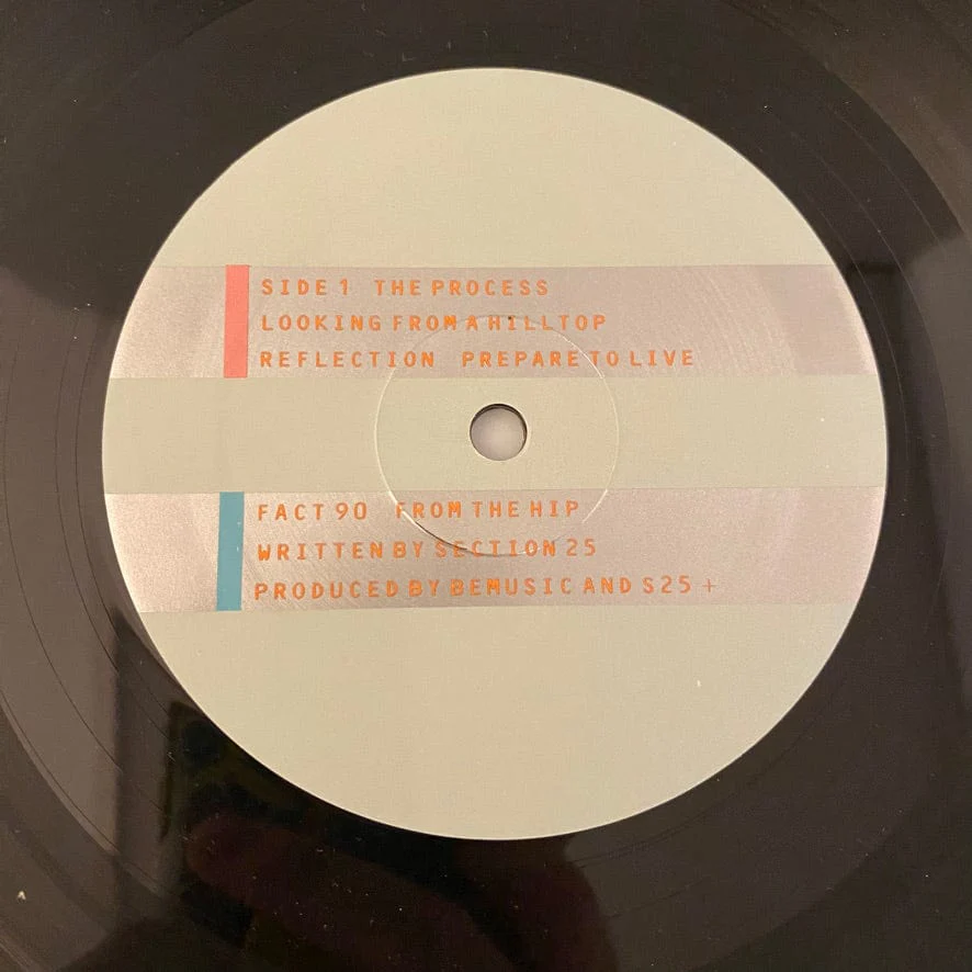 Section 25 – From The Hip LP USED VG++/VG++ 1984 Factory Records - Image 3