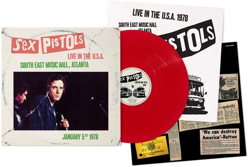 Sex Pistols - Live In The U.S.A. 1978 South East Music Hall, Atlanta LP NEW