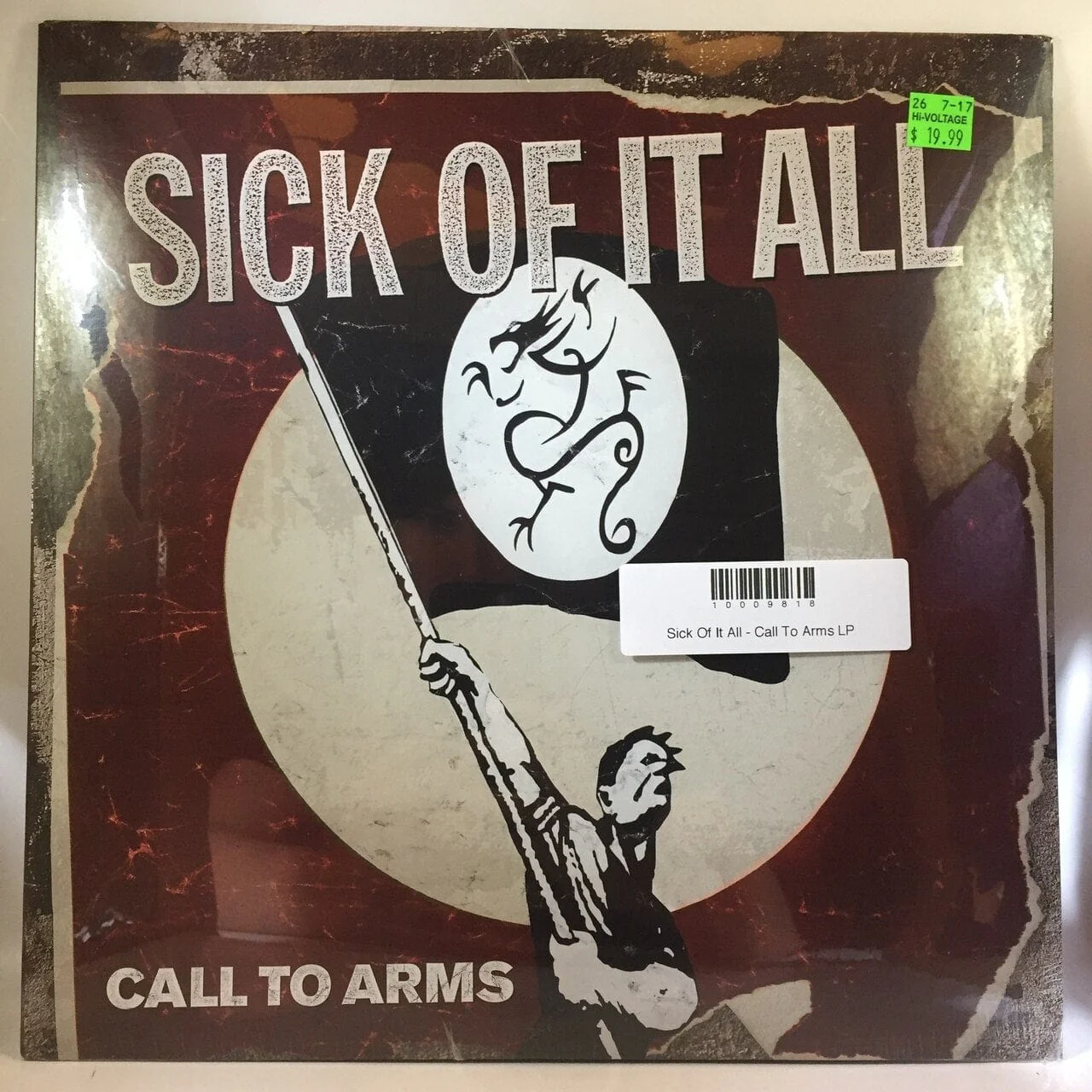 Sick Of It All - Call To Arms LP NEW