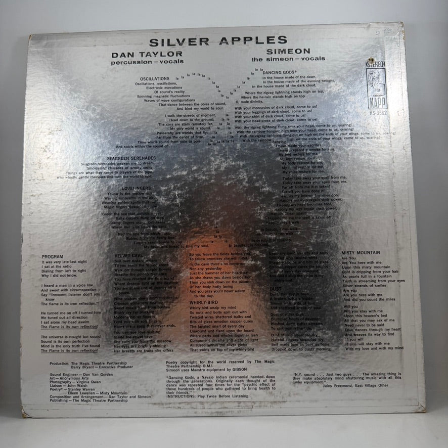 Silver Apples – Silver Apples LP USED Vinyl VG+/VG - Image 2