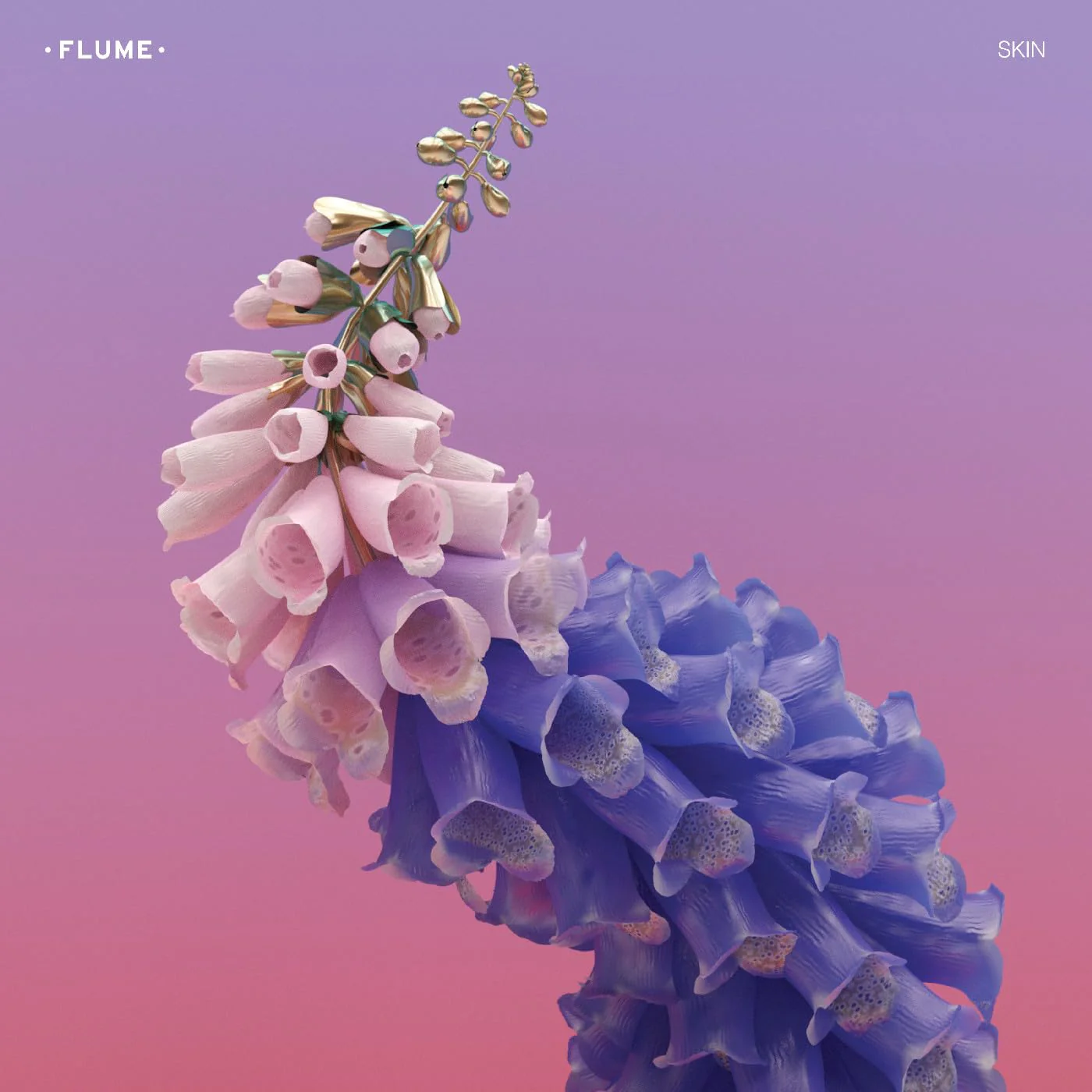 Flume - Skin LP NEW Pink Vinyl - Image 2