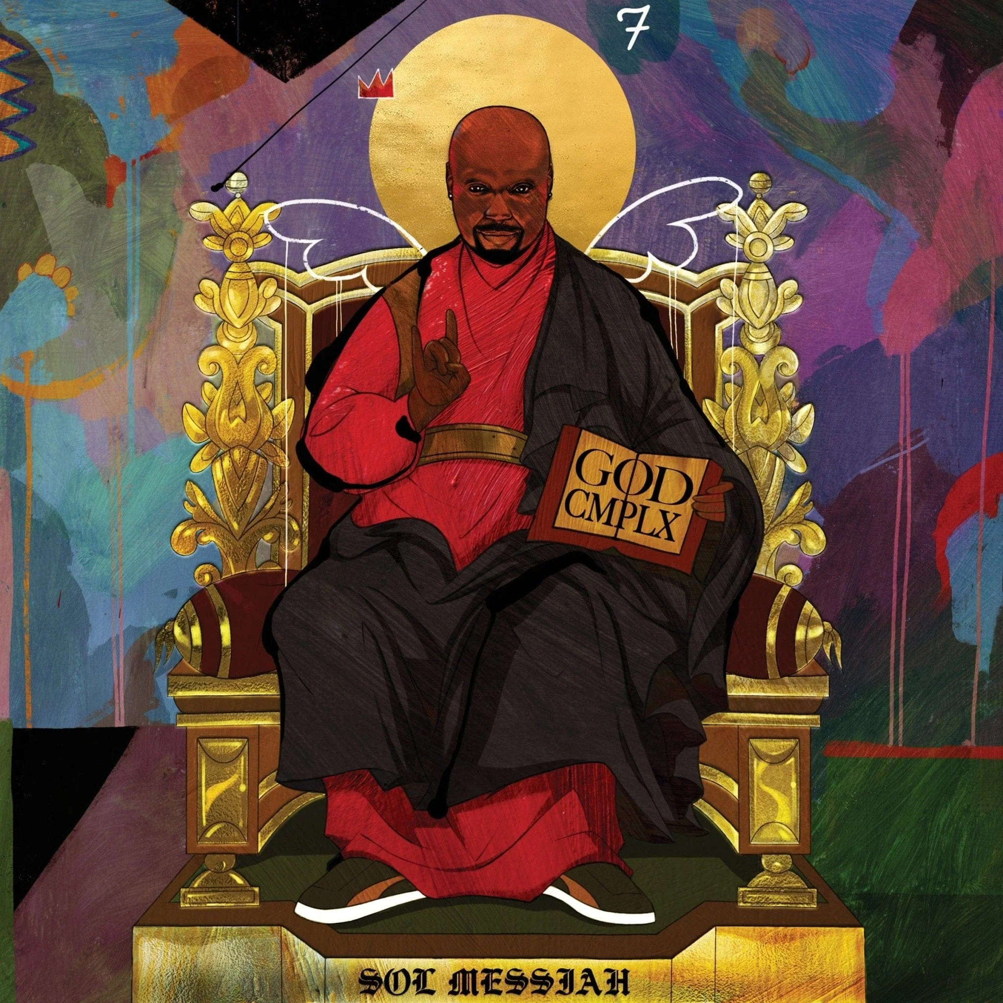 Sol Messiah - GOD CMPLX (Instrumental Version) 2LP NEW COLOR VINYL