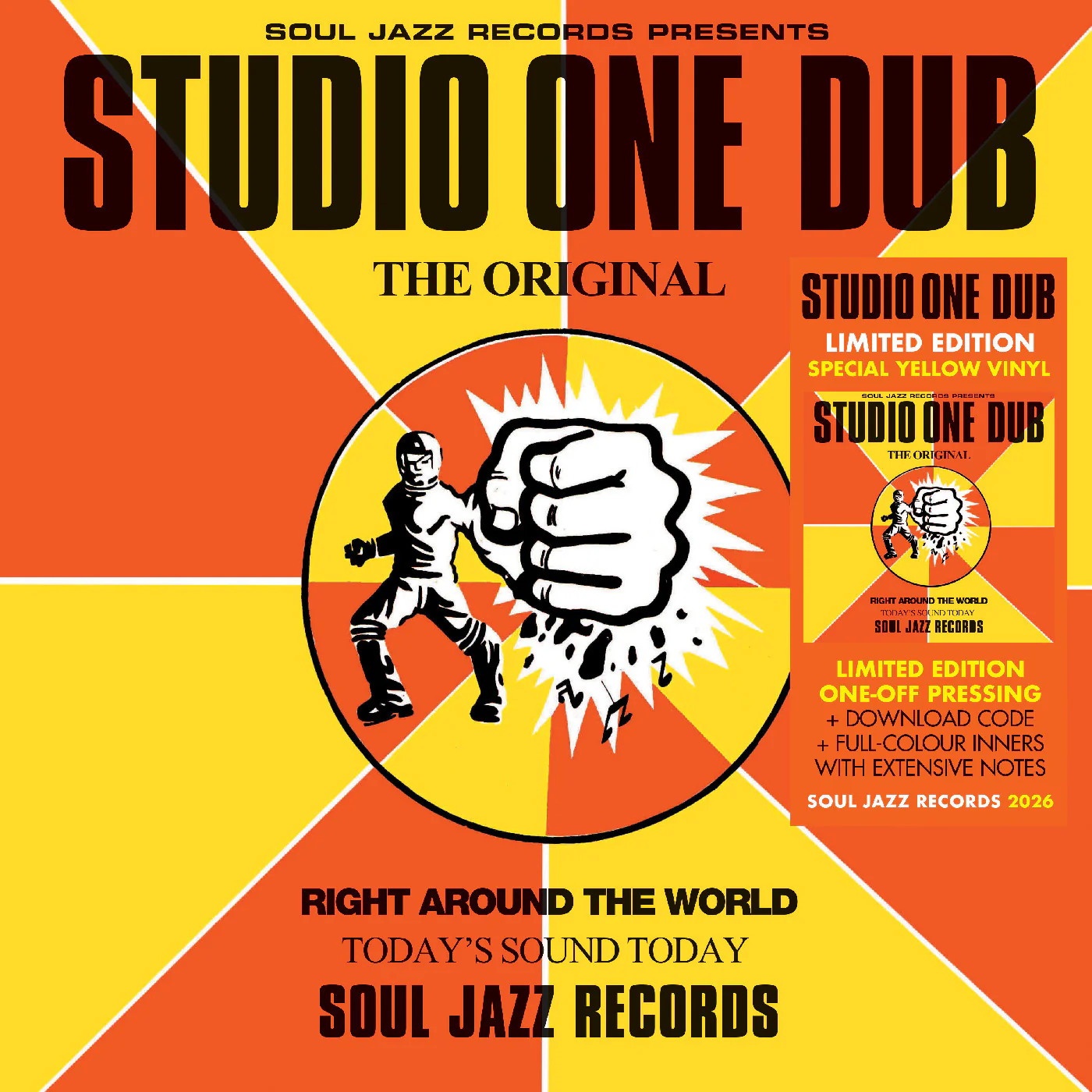 Soul Jazz STUDIO ONE DUB 2LP NEW