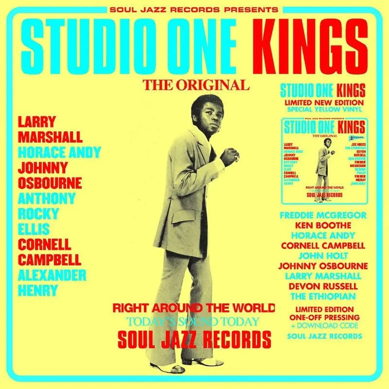 Soul Jazz Records presents - STUDIO ONE KINGS 2LP NEW RSD BF 2023