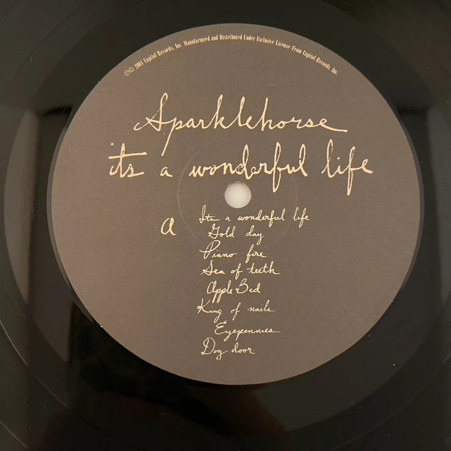 Sparklehorse – It's A Wonderful Life LP USED VG/VG++ 2001 Original Pressing - Image 3