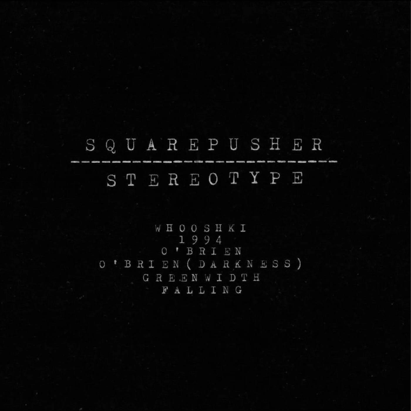 Squarepusher - Stereotype 2LP NEW