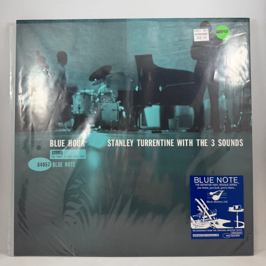 Stanley Turrentine With The 3 Sounds – Blue Hour LP USED Vinyl VG+/NM Audiophile