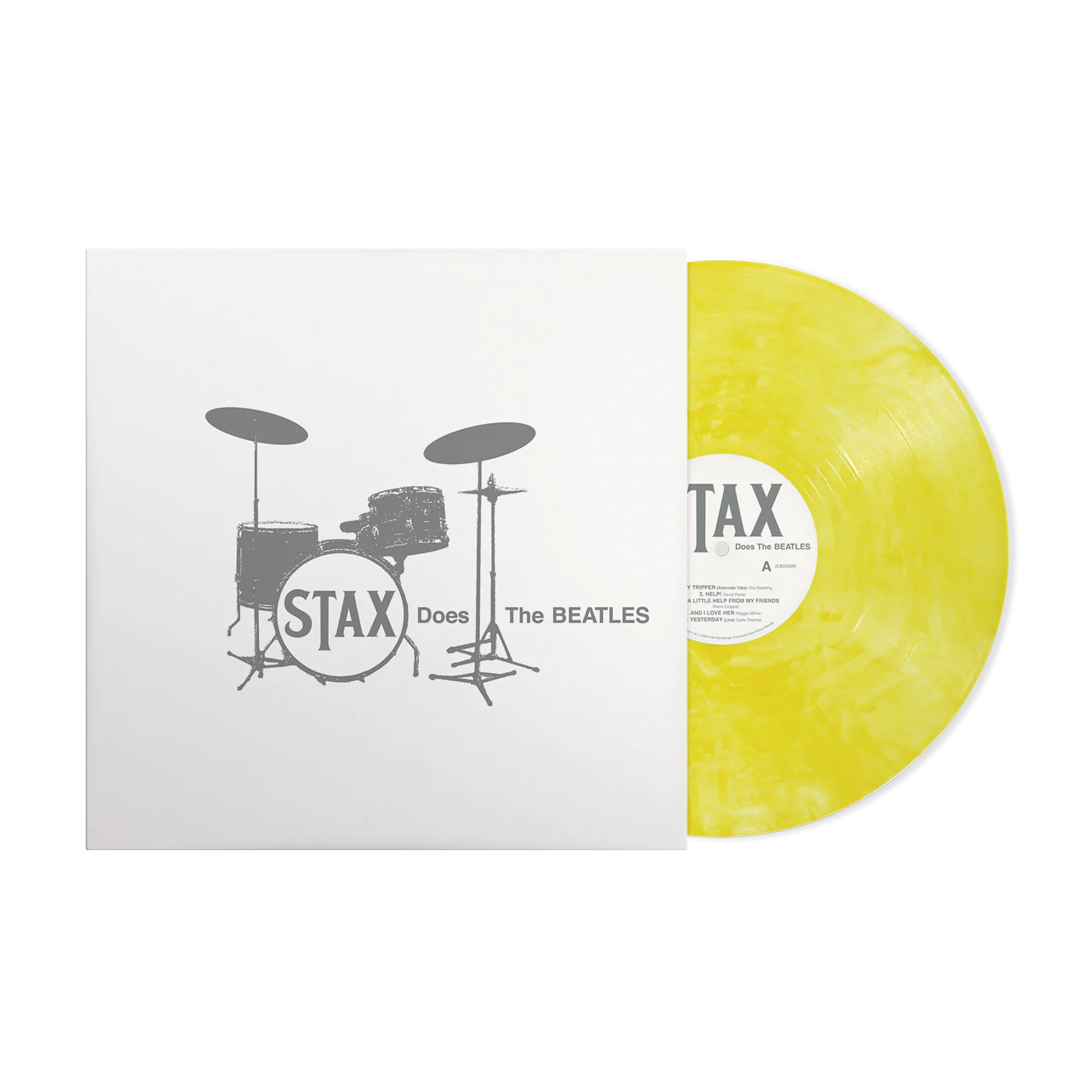Stax Does The Beatles LP NEW - Indie Exlcusive Eggdrop Yellow