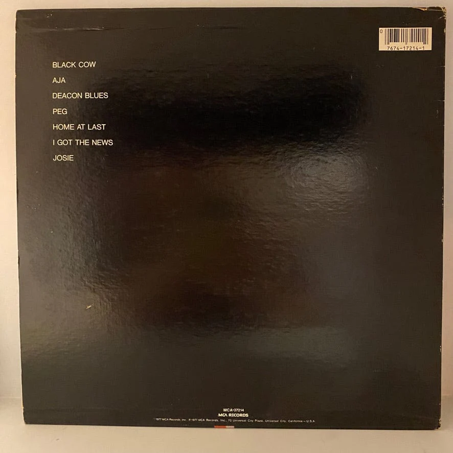 Steely Dan – Aja LP USED VG+/VG+ 1981 Pressing - Image 2