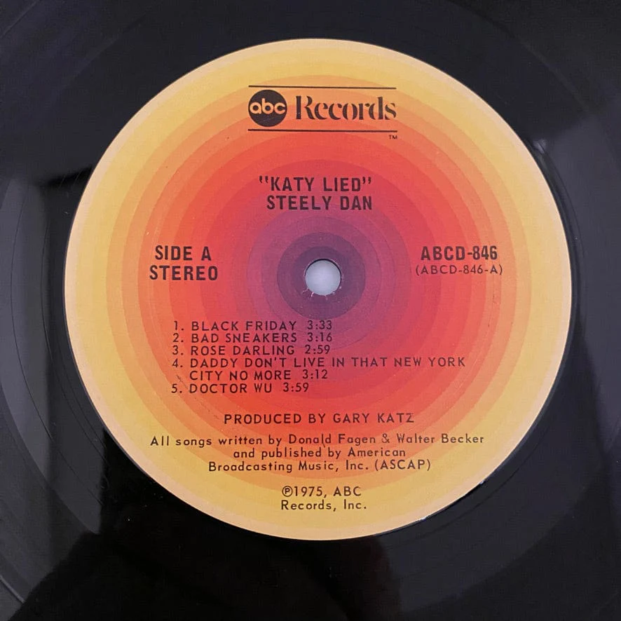 Steely Dan – Katy Lied LP USED VG++/VG 1975 Pressing - Image 5