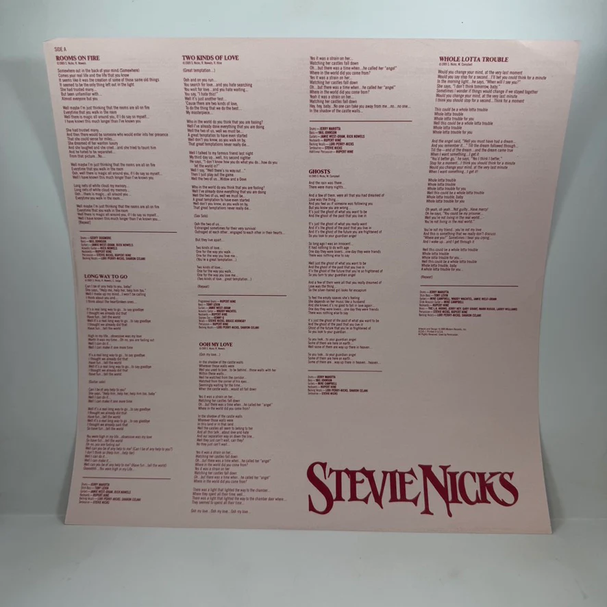 Stevie Nicks – The Other Side Of The Mirror LP USED Vinyl NM/NM - Image 3