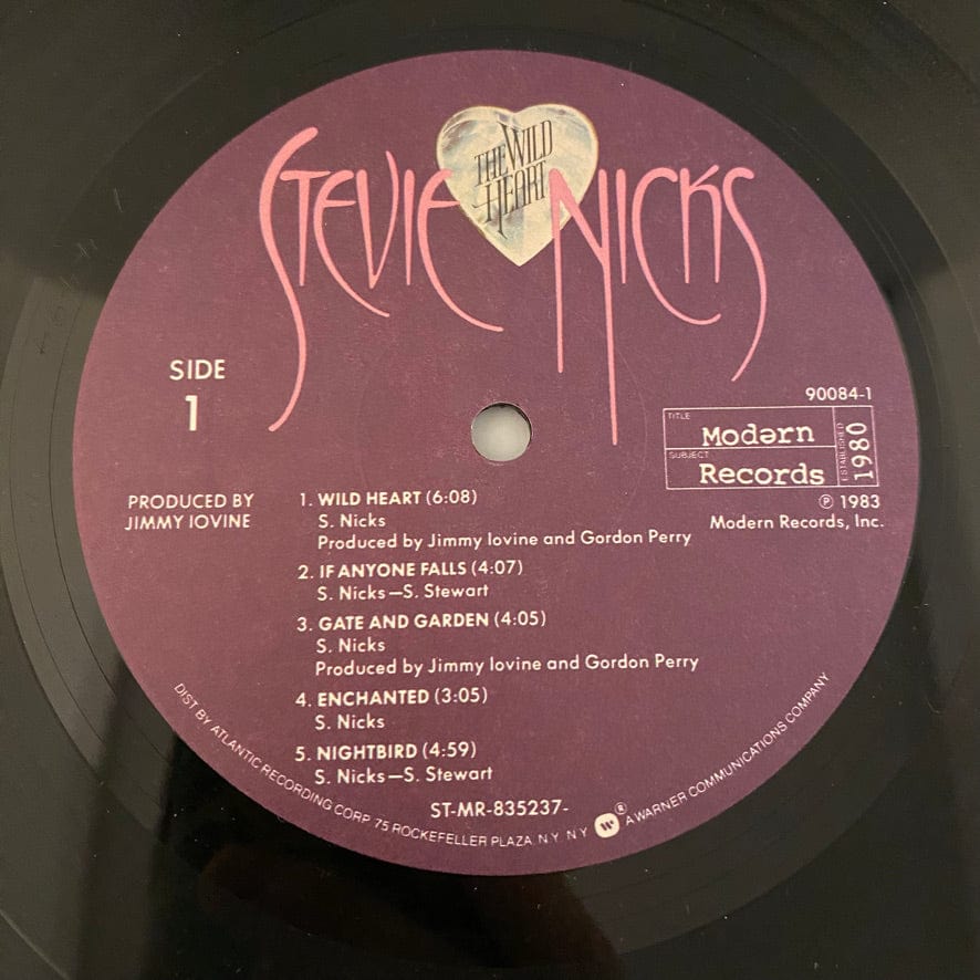 Stevie Nicks – The Wild Heart LP USED VG++/VG++ 1983 Pressing - Image 3