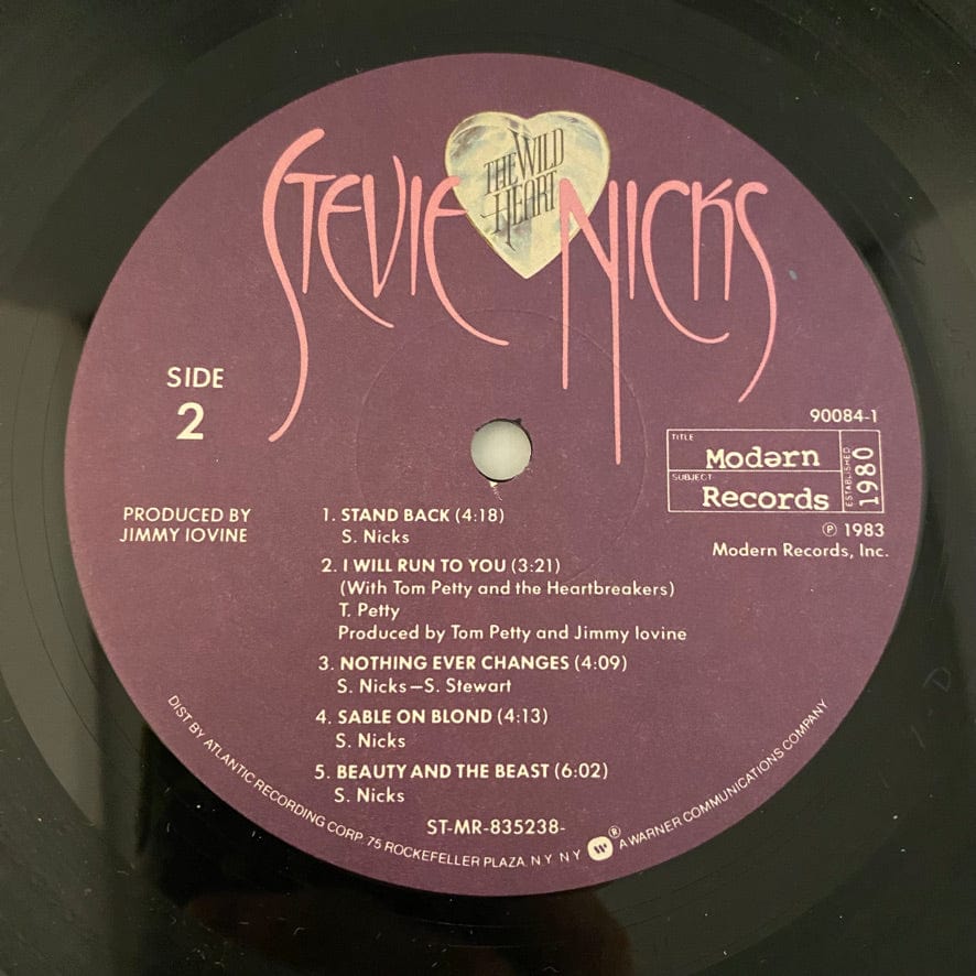 Stevie Nicks – The Wild Heart LP USED VG++/VG++ 1983 Pressing - Image 4