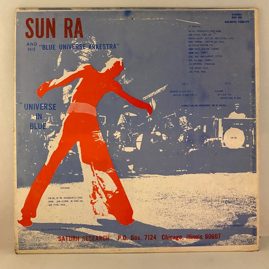 Sun Ra And His Blue Universe Arkestra – Universe In Blue LP USED VG++/VG+ 1972 El Saturn Records Pressing - Image 2