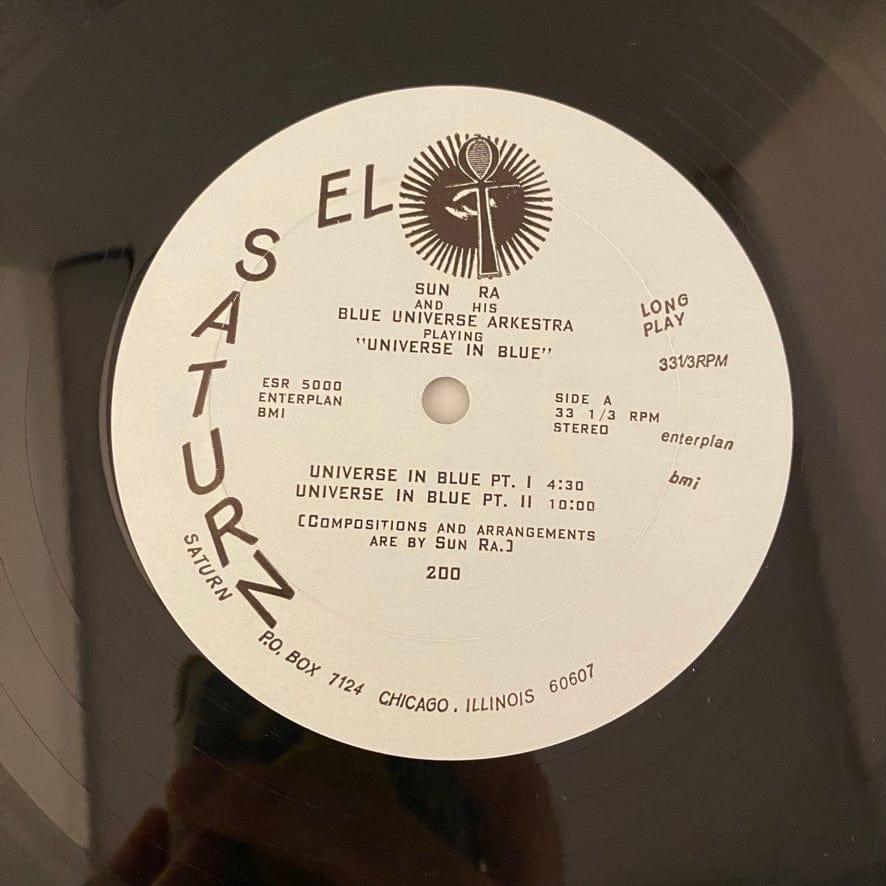 Sun Ra And His Blue Universe Arkestra – Universe In Blue LP USED VG++/VG+ 1972 El Saturn Records Pressing - Image 5