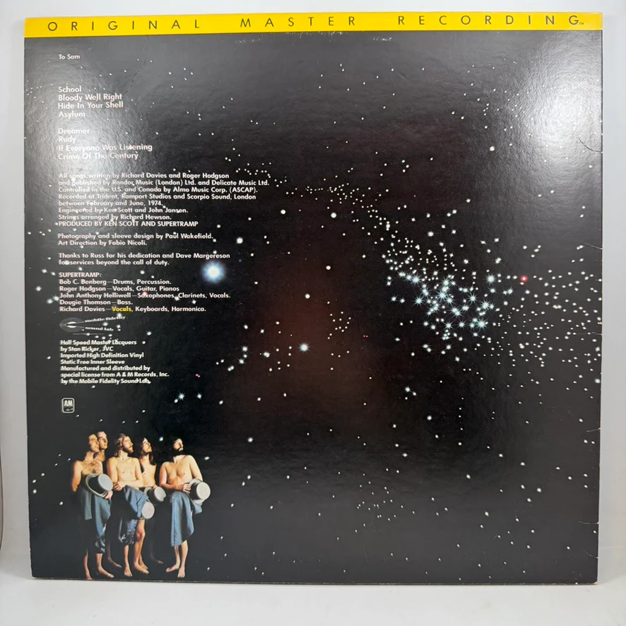 Supertramp – Crime Of The Century LP USED Vinyl VG++/VG+ Audiophile - Image 2