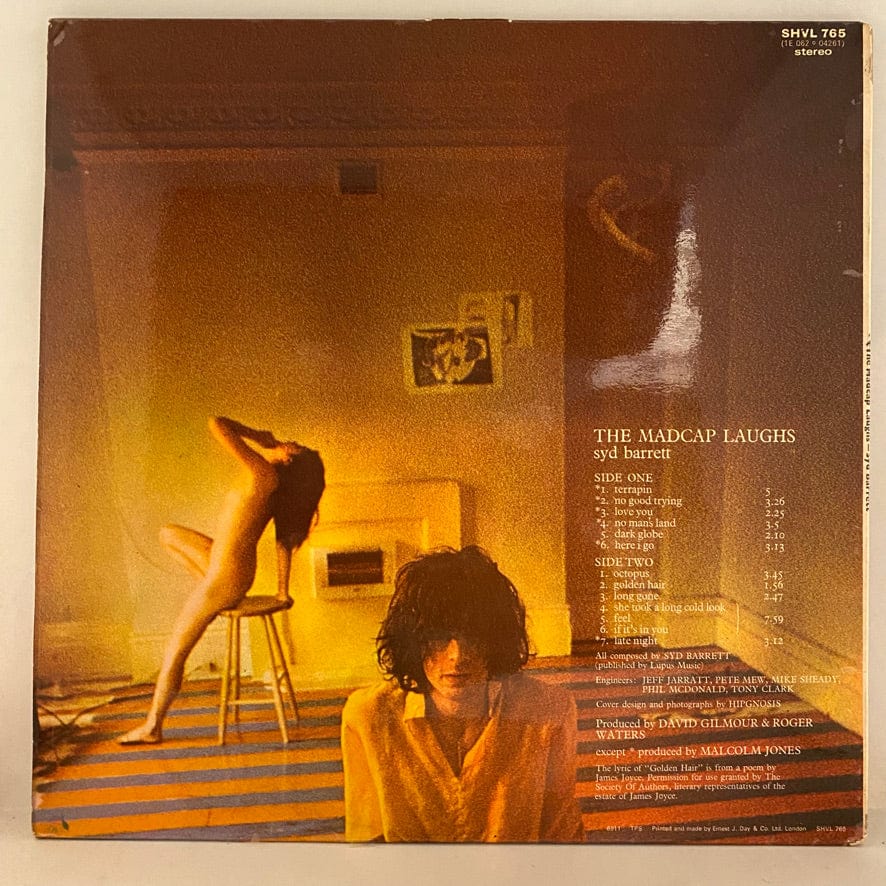 Syd Barrett – The Madcap Laughs LP USED VG+/VG 1970 UK Pressing - Image 2