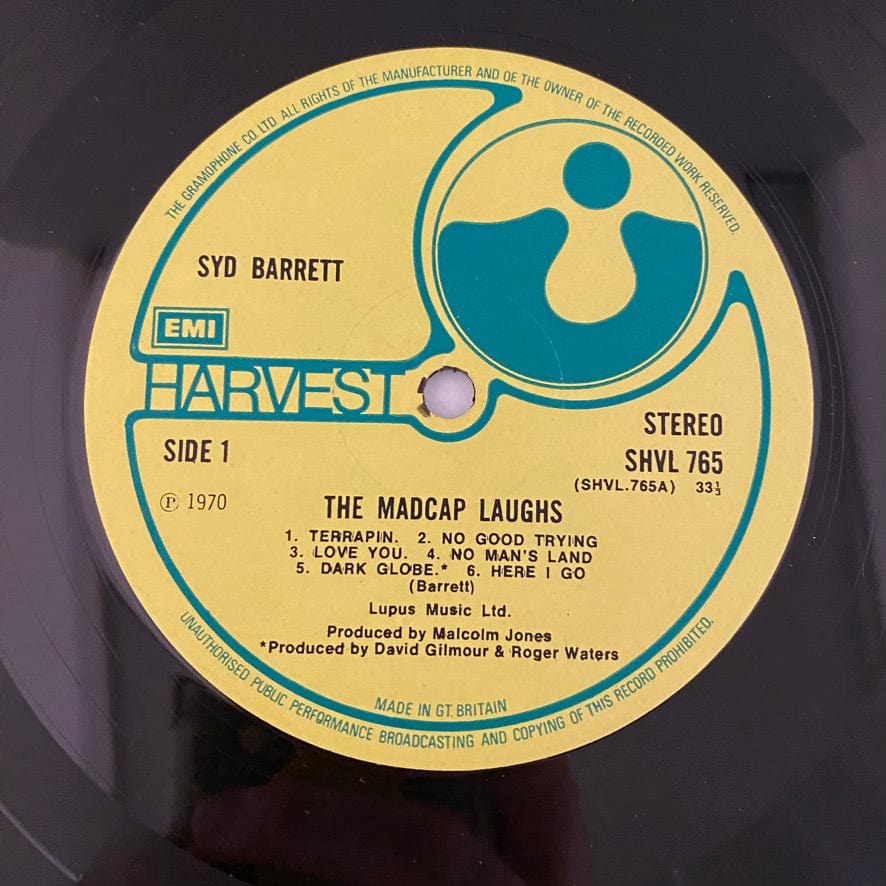Syd Barrett – The Madcap Laughs LP USED VG+/VG 1970 UK Pressing - Image 8