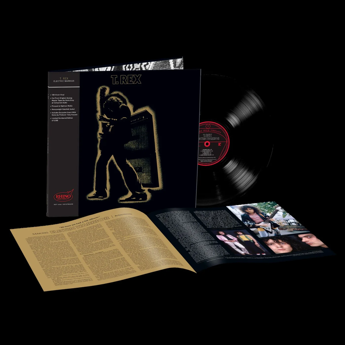 T. Rex - Electric Warrior LP NEW HI-FIDELITY