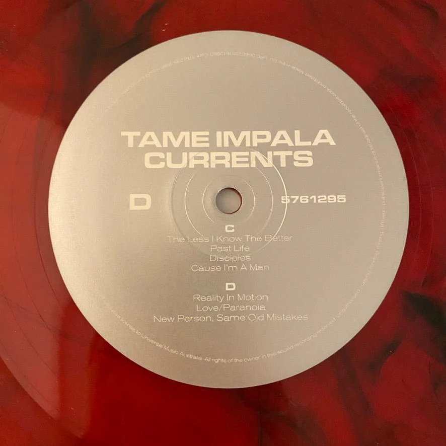 Tame Impala – Currents 3LP USED VG+/VG++ Red Vinyl Box Set w/ 7" & Flexi Disc - Image 9
