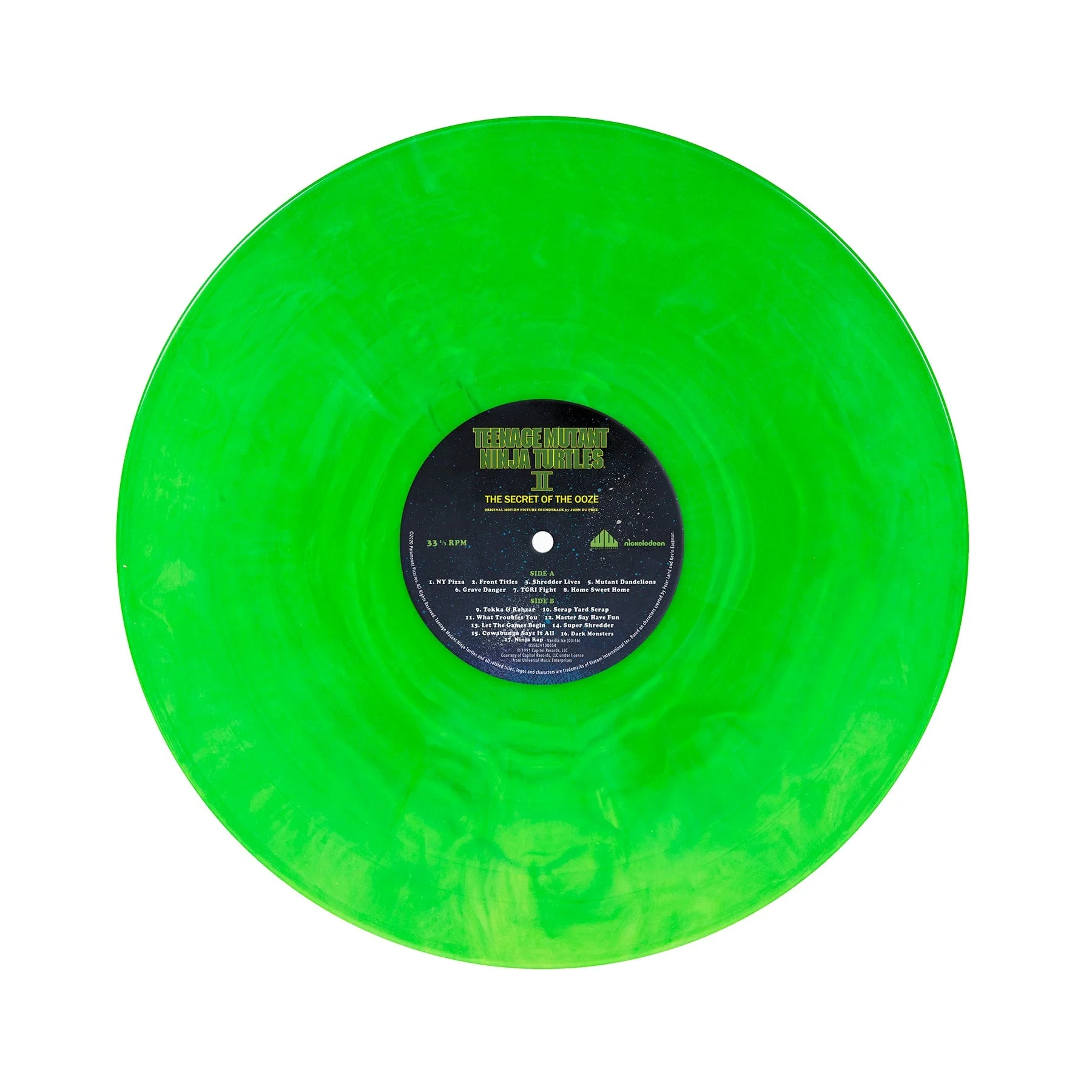 Teenage Mutant Ninja Turtles II: Secret of the Ooze OST LP NEW - Image 2