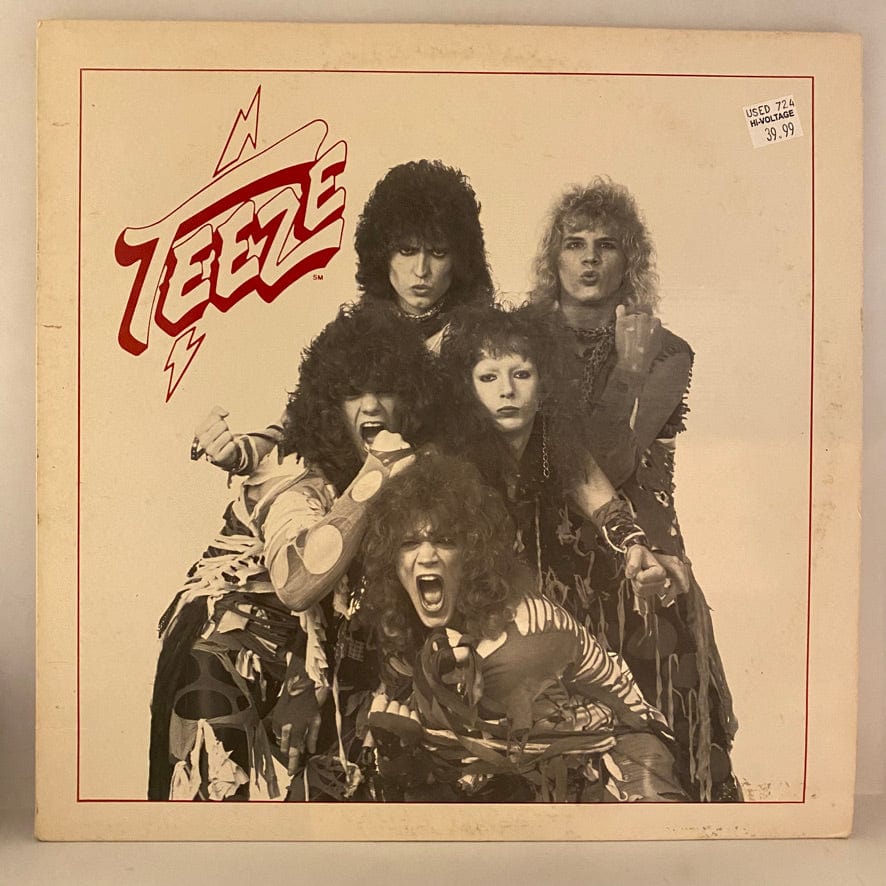 Teeze – Teeze LP USED VG+/VG+ 1985 Pressing