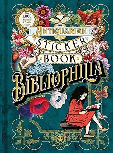 The Antiquarian Sticker Book: Bibliophilia (The Antiquarian Sticker Book Series) by Odd Dot, Tae Won Yu