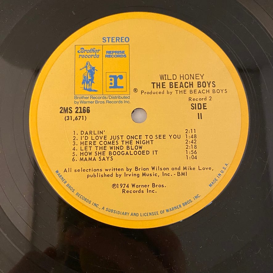 The Beach Boys – Wild Honey & 20/20 2LP USED NM/VG+ - Image 7