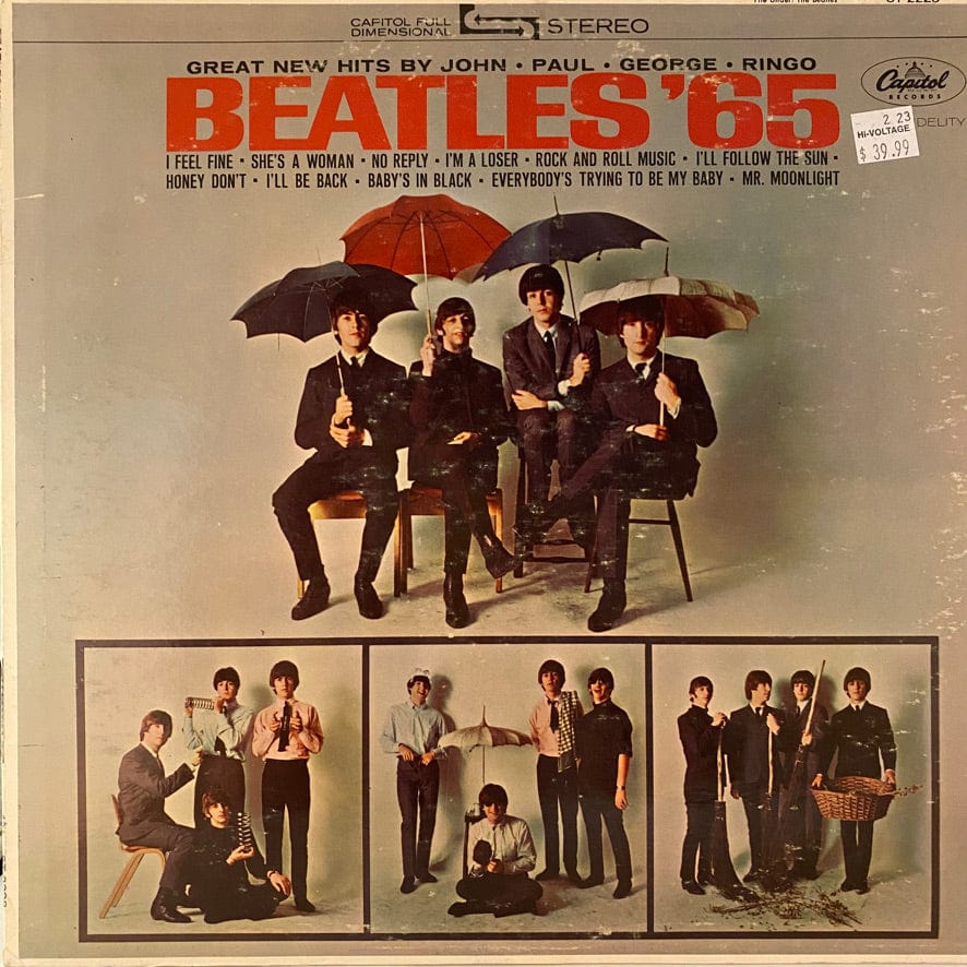 The Beatles – Beatles '65 LP USED VG++/VG+ 1971 Reissue