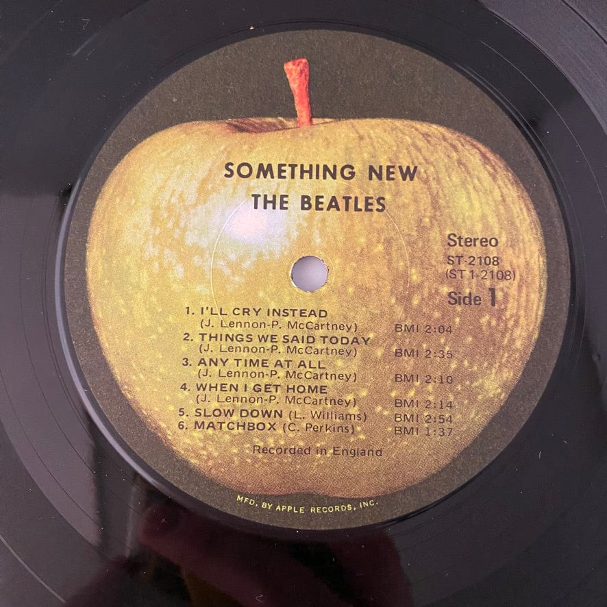 The Beatles – Something New LP USED NM/VG+ 1971 Reissue - Image 3