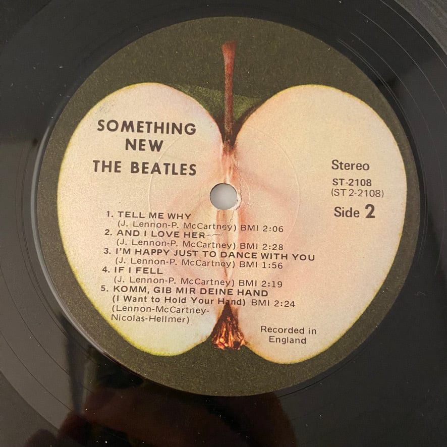 The Beatles – Something New LP USED NM/VG+ 1971 Reissue - Image 4