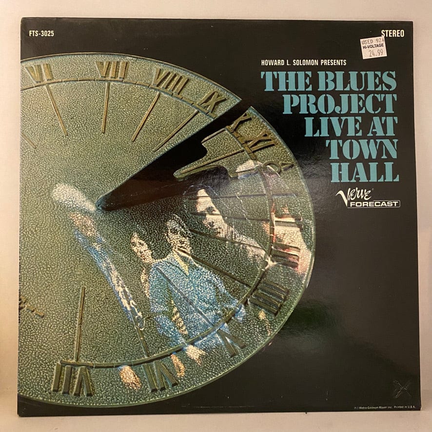 Blues Project – Live At Town Hall LP USED VG++/VG+ 1967 Pressing